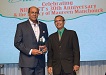 NIHERST’s efforts to promote science and technology to school children would not be possible without the Ministry of Education, and in appreciation Dr. The Hon. Tim Gopeesingh was honoured (pictured left with Prof. Prakash Persad).